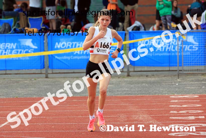 Womens Under-17s, 2024 Northern Mens 6 and Womens 4 and Youngsters Relays, Stanley Park, Blackpool.  Photo: David T. Hewitson/Sports for All Pics